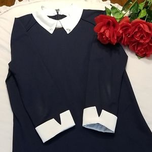 Ted Baker Navy Blue Dress